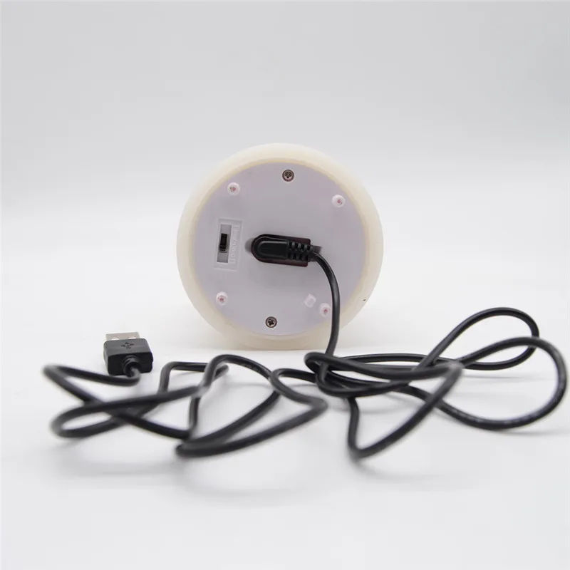 Набор светодио дный из 3 USB Powerd перезаряжаемый светодиодный мерцающий столб