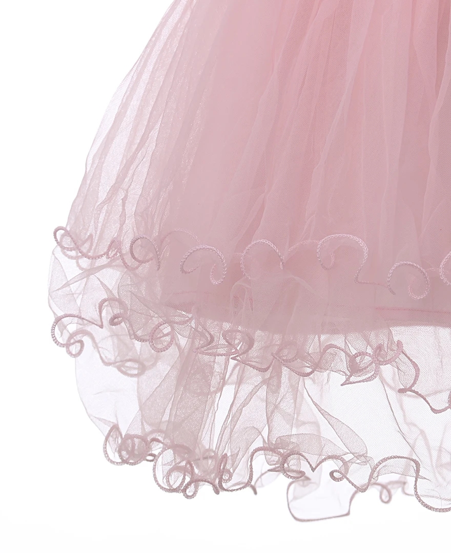 Милое кружевное платье без рукавов с цветочным рисунком для девочек новинка 2017