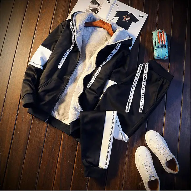 Мужской спортивный костюм rlyaeez толстовка с капюшоном и штаны большого размера 5XL