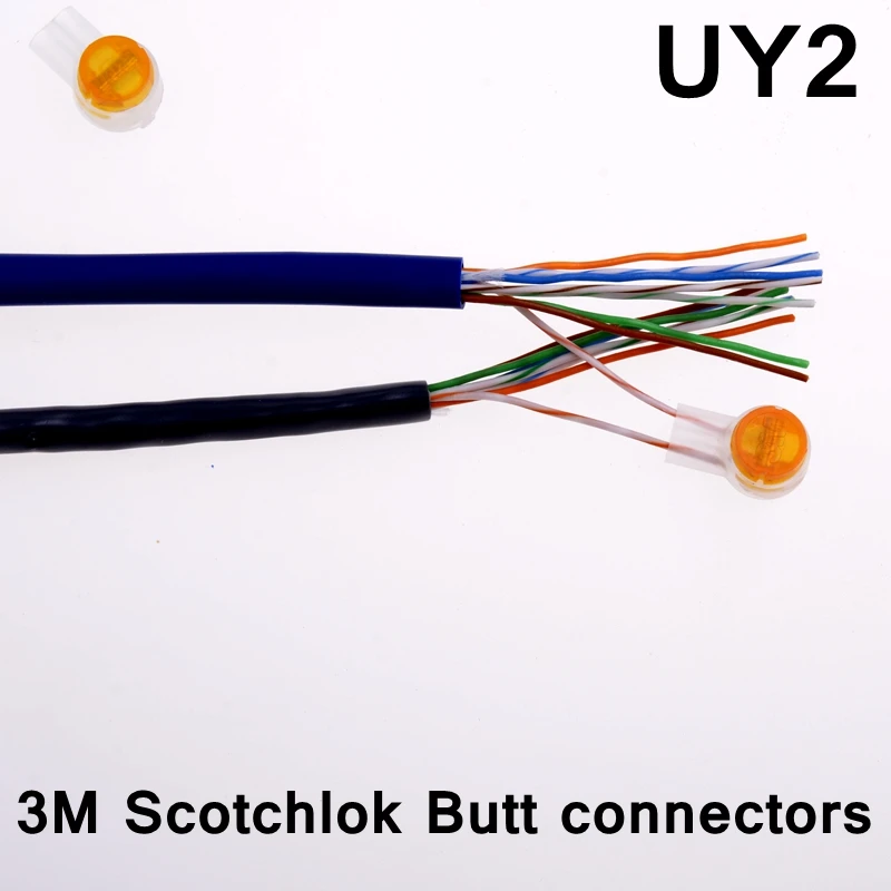 1000 шт./лот 10 коробок 100% подлинный 3M UY2 Scotchlok настенные разъемы два лезвия K2