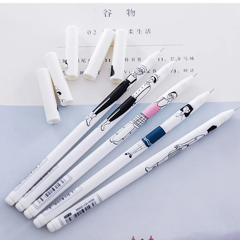 

1 Piece Cute 0.38 Mm Neutral Pen Lover Gel Pen School Supplies Stationery For Kids Gift School Supplies kids gifts Cute Gel Pens