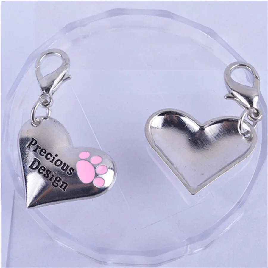 подвеска кулон для собак ошейник аксессуары Новые дизайнерские в форме сердца Tag