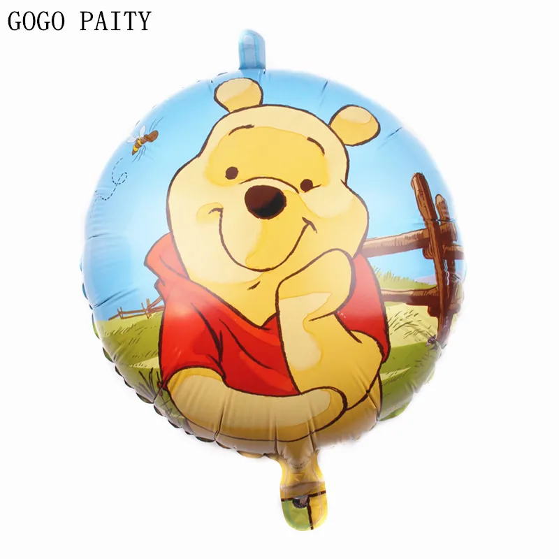 GOGO PAITY бесплатная доставка 18 дюймовые алюминиевые шары с мишками и тиграми