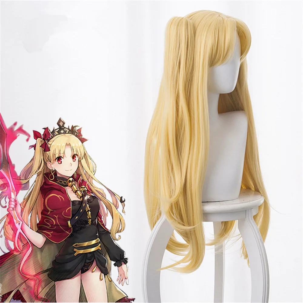 Парик Ereshkigal Fate/Grand Order 80 см длинный волнистый термостойкий синтетический