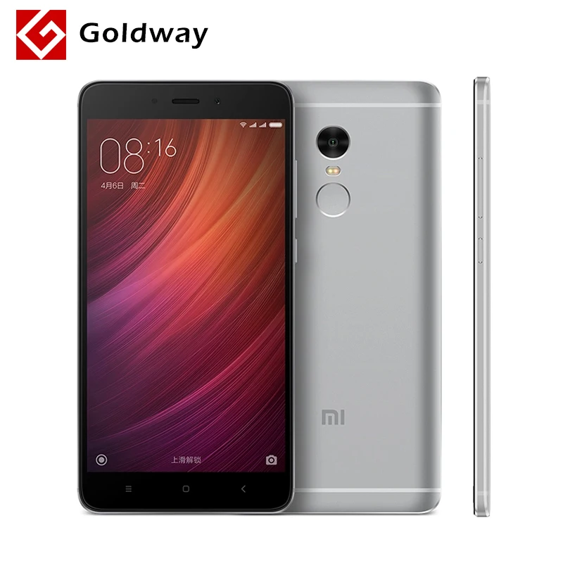 Оригинальный Xiaomi Redmi Note 4 ГБ Оперативная память 64 Встроенная мобильного телефона