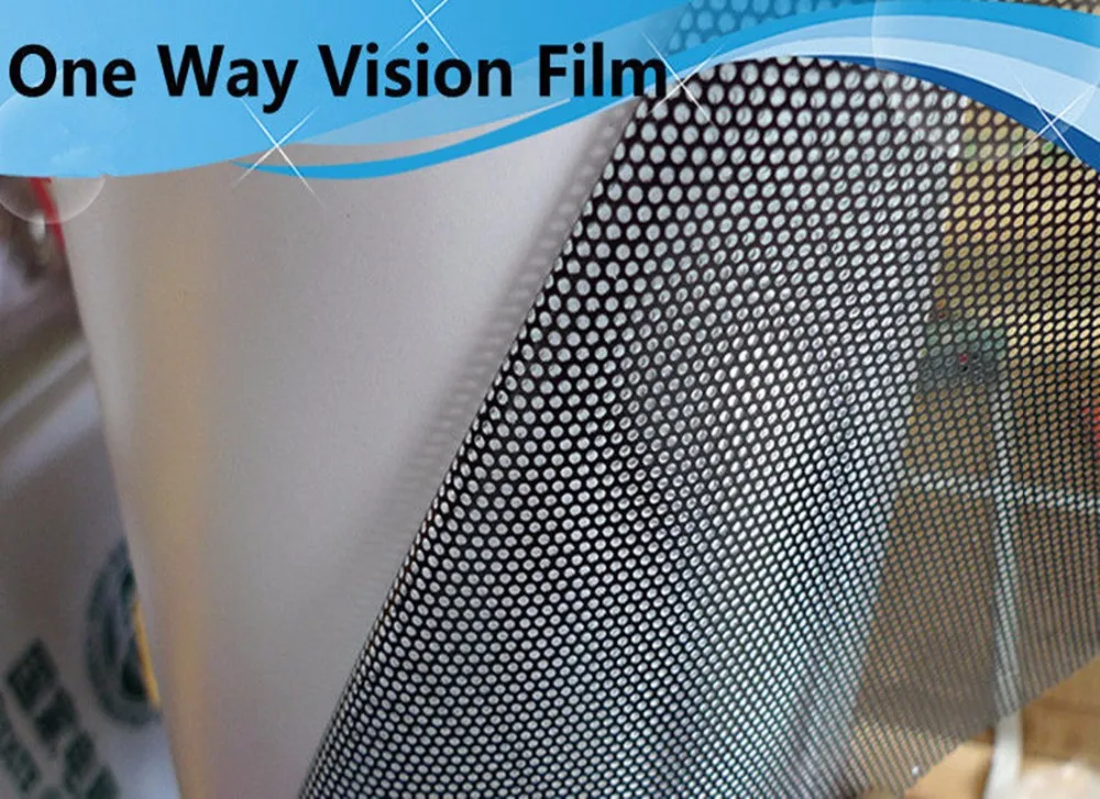 HOHOFILM 1,37x10 м рулонная белая перфорированная пленка для окна One Way Vision, печатная медиа виниловая пленка для окна автомобиля 5" x 33 ФТ