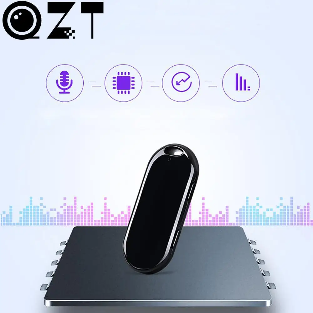 Мини диктофон QZT с голосовой активацией Usb флэш накопитель портативный mp3 плеер