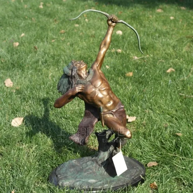 Бронзовый Индийский стиль для стрельбы из лука Европейское бронзовое украшение