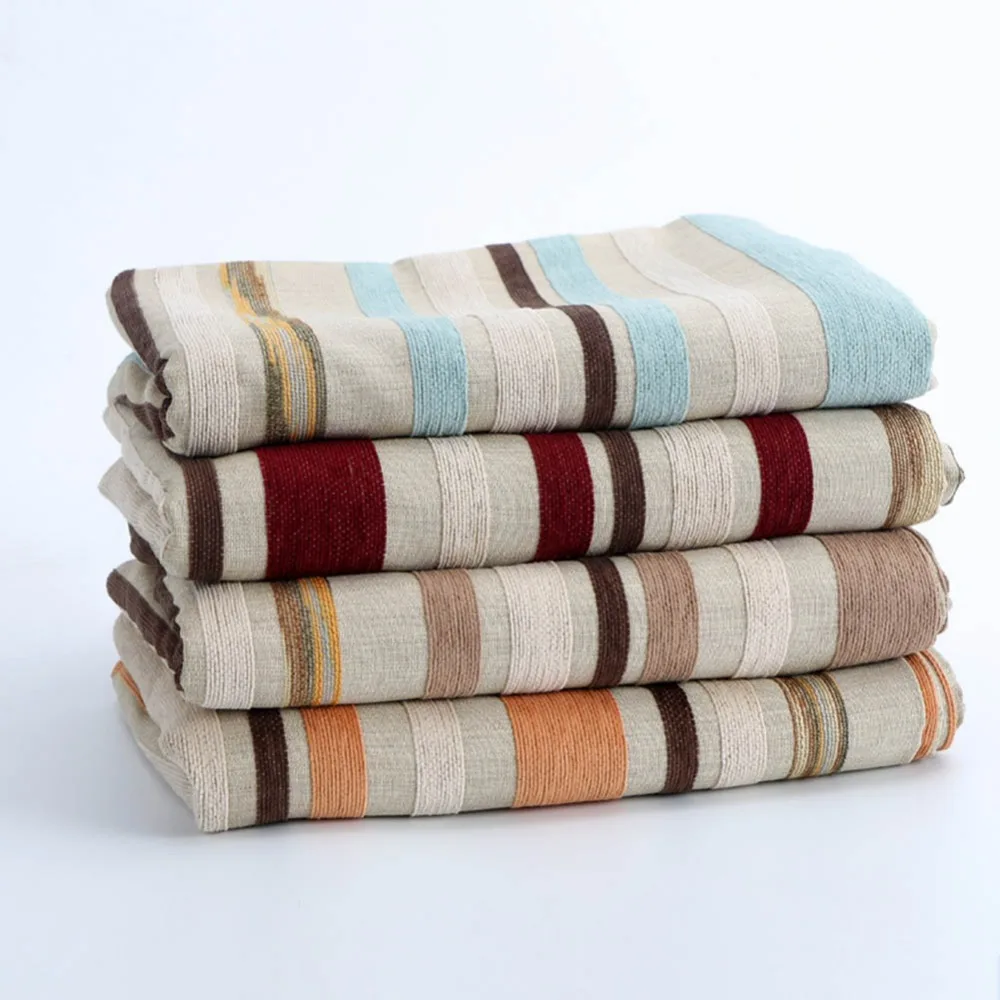 Скатерть Meijuner в скандинавском стиле Простой Современный Полосатый чехол для