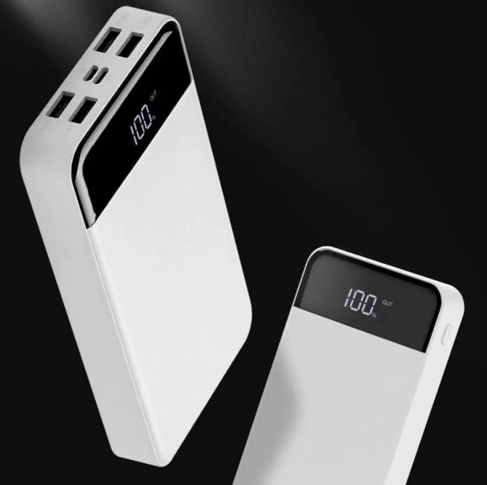 25000 mAh большой Ёмкость новые модные Мощность банк Выход Портативный Зарядное