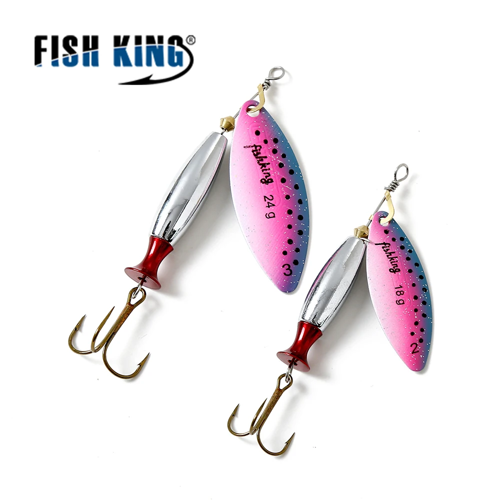 Рыболовная Приманка 5 цветов Spinner Ложка приманки металлическая жесткая приманка