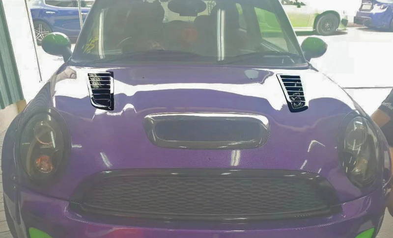 GT тип универсальный из углеродного волокна вытяжка(около 46x14 см) для MX5 GTS Civic Skyline глянцевая отделка крышка капота воздуховод комплект отделка
