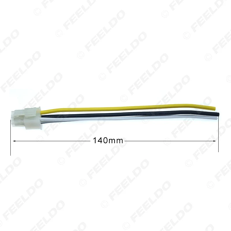 Автомобильный Универсальный проводной разъем FEELDO 4 pin 24pin адаптер для DVD CD радио