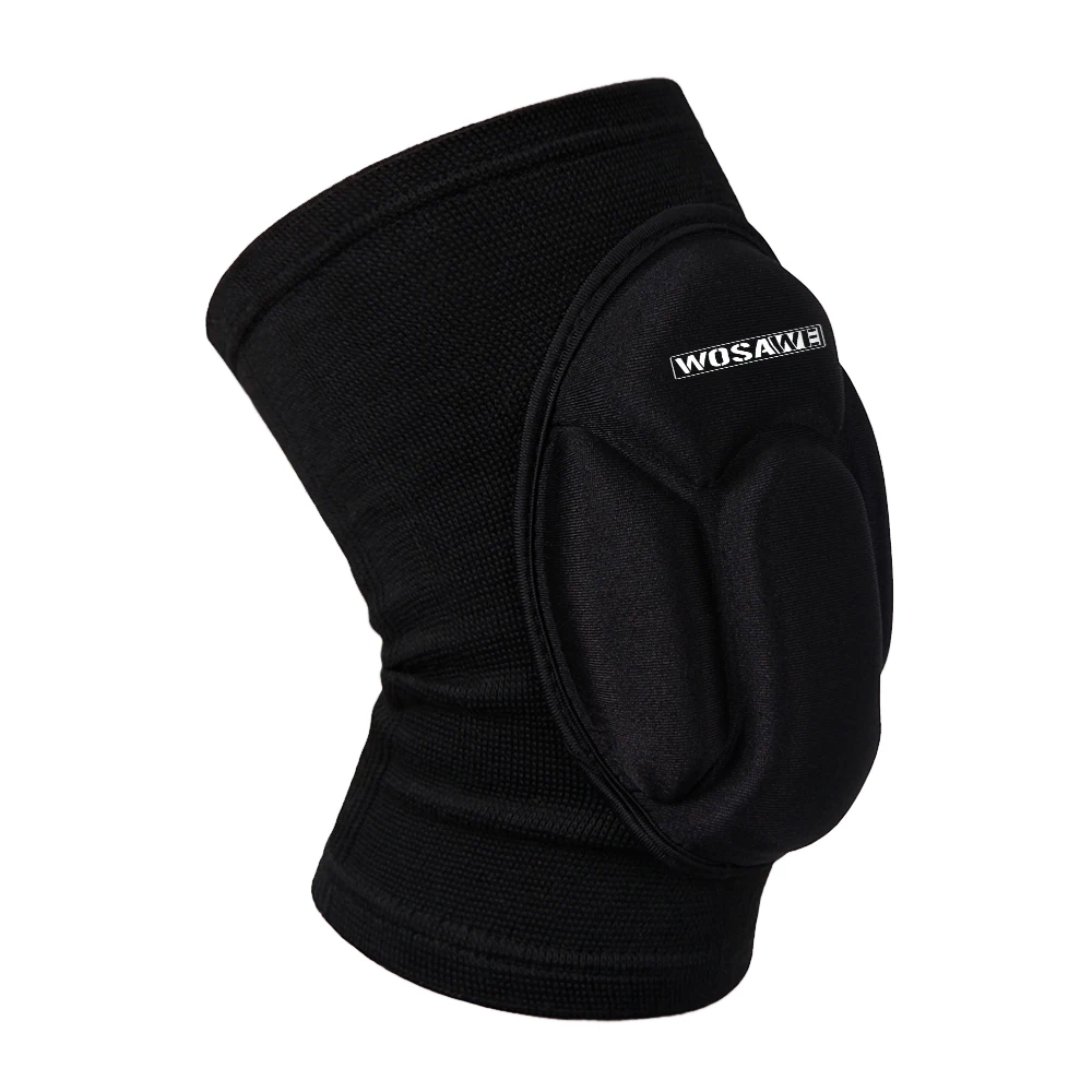 1PC knee pad WOSAWE 1 шт. эластичные спортивные Налокотники и наколенники дышащие баскетбольные Сноубординг Катание на коньках Велоспорт рука рукав соты протектор - Цвет: 1PC knee pad