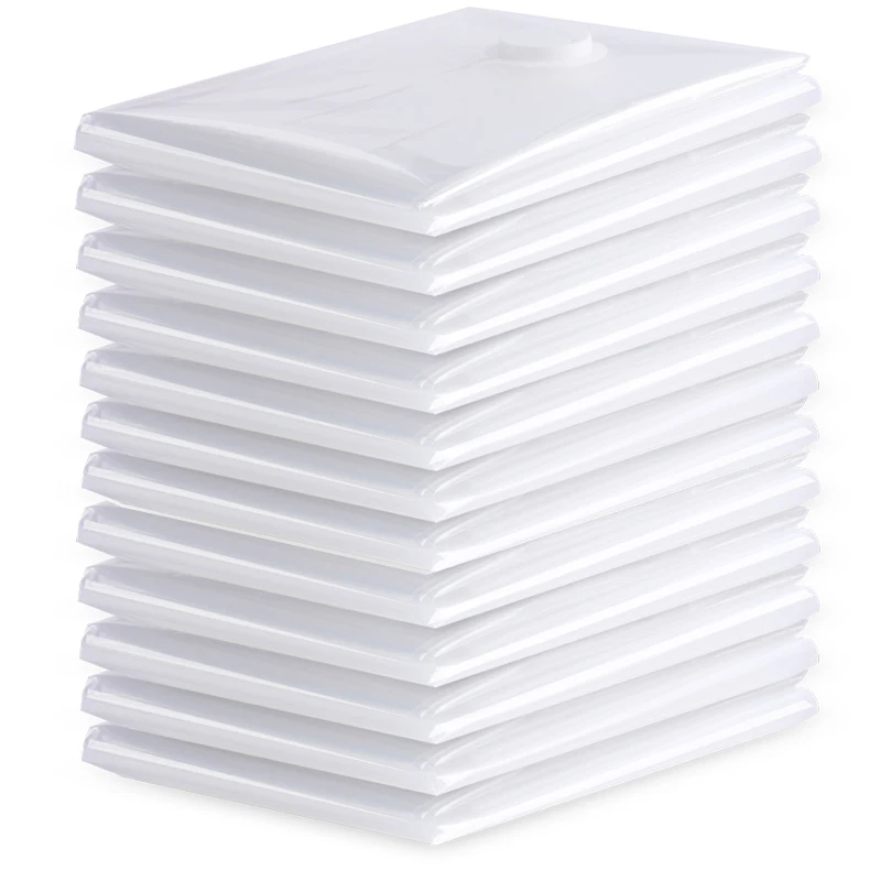 20 шт вакуумная сумка для хранения прозрачная одежды органайзер пакет экономии