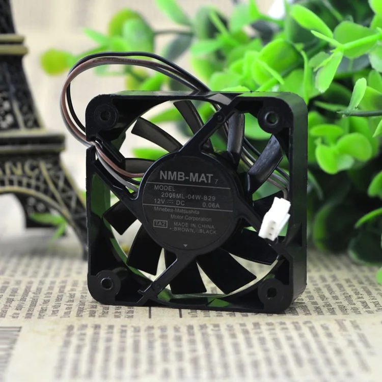 3 проводной вентилятор для проектора NMB 2006ML 04W B29 5015 12 В 0.06A 5 см см|projector cooling fan|cooling