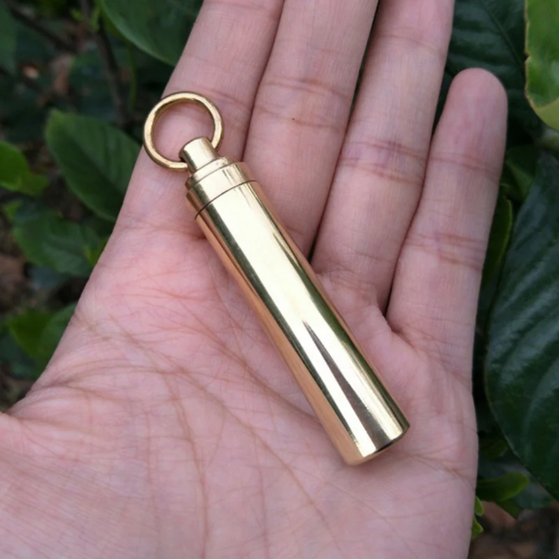 Новый Открытый EDC чехол для выживания контейнер держатель аварийные таблетки