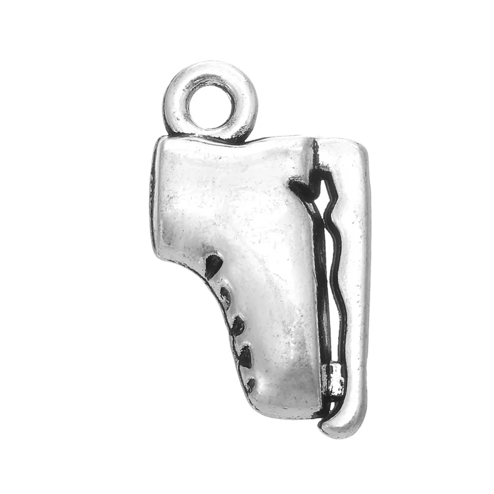 Fishhook 20 шт. Подвеска из сплава или родиевого покрытия для катания на роликах и