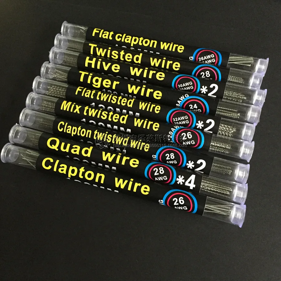 Нагревательные катушки для провода Clapton А1 120 мм * 10 шт. 26 32awg 0 2 4 провод