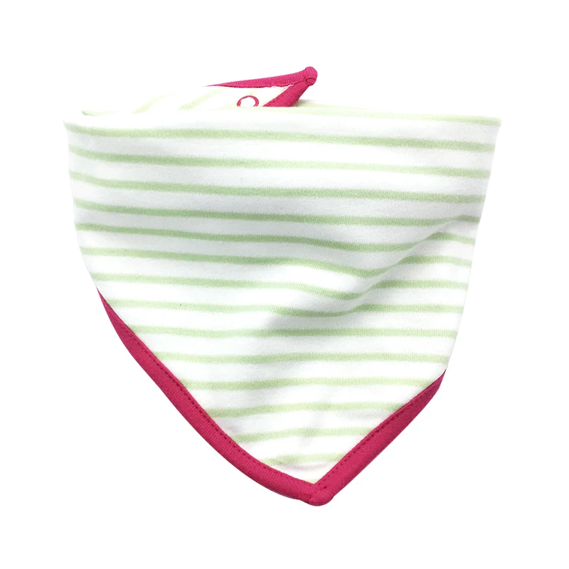 Детские Мультяшные нагрудники треугольные двухслойные 100% хлопок для детей 0-3 лет