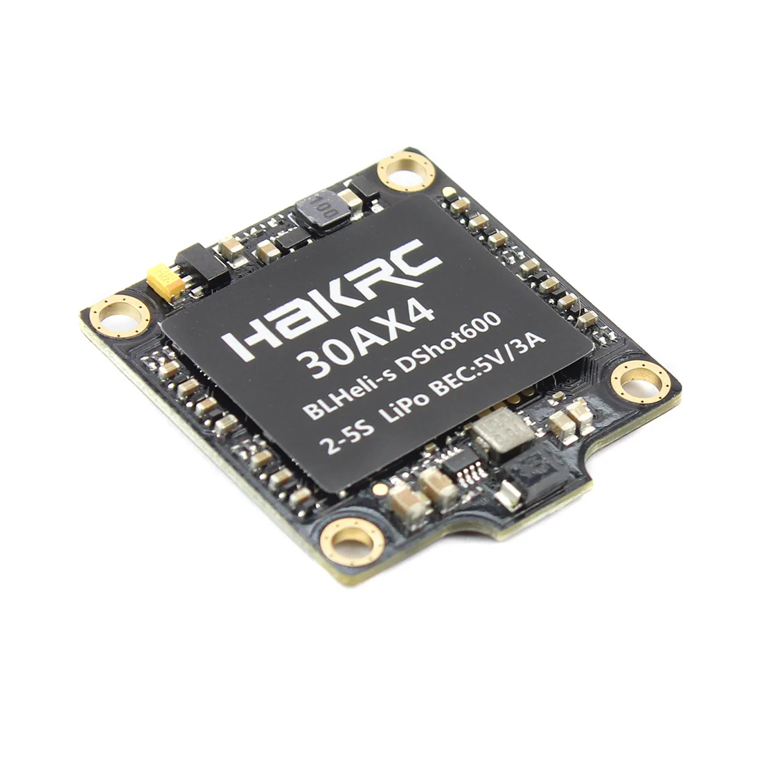 Hakrc 4 в 1 30A/40A Blheli_S BB2 Dshot 150/300/600 мини ESC Скорость контроллер от 2 до 5 лет, S для DIY небольшой гоночный Дрон с видом от первого лица Multcopter на открытом воздухе