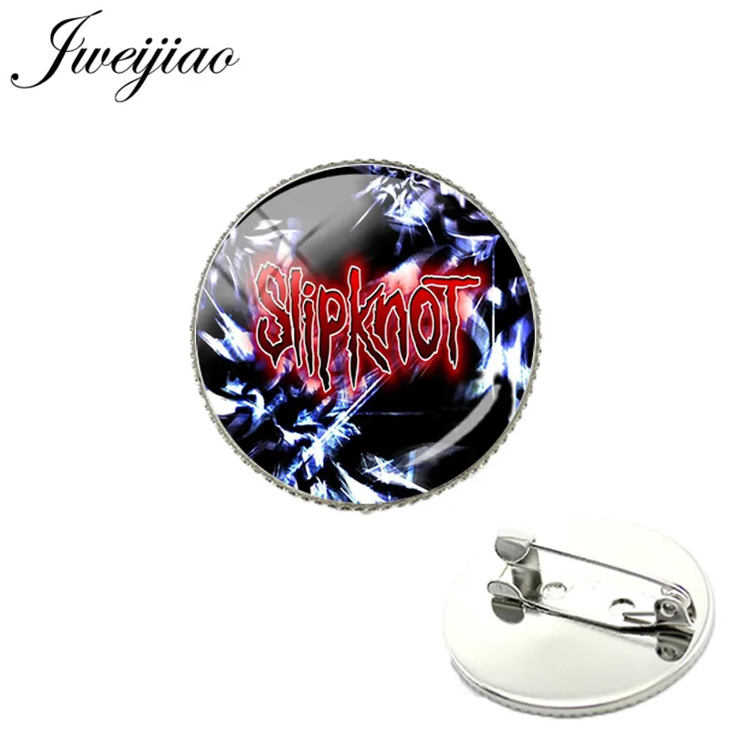 SL86 JWEIJIAO,, рок-группа, My Chemical Romance, броши, Slipknot, музыкальная группа, булавки для модных мальчиков и девочек, сумка, украшение одежды SL100 - Окраска металла: SL86