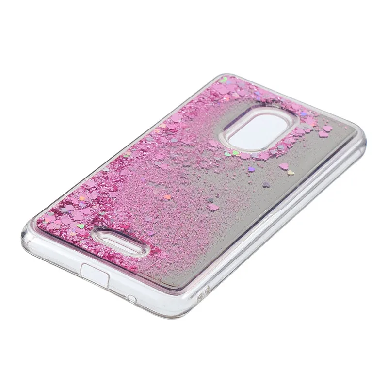 Чехол для телефона с динамической жидкостью и зыбучим песком Alcatel 3C 5026D 5026A 5026