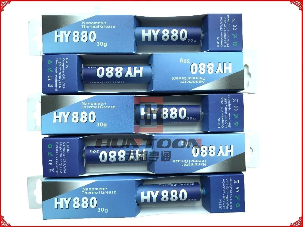 HY880 5 15 Вт 30 г * 10 консервированная упаковка супер углеродистая нано Тепловая