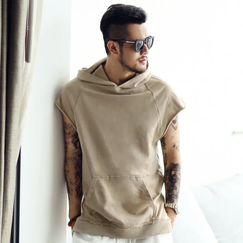 Летняя новая модная уличная одежда MIXLIMITED тонкая однотонная хлопковая толстовка