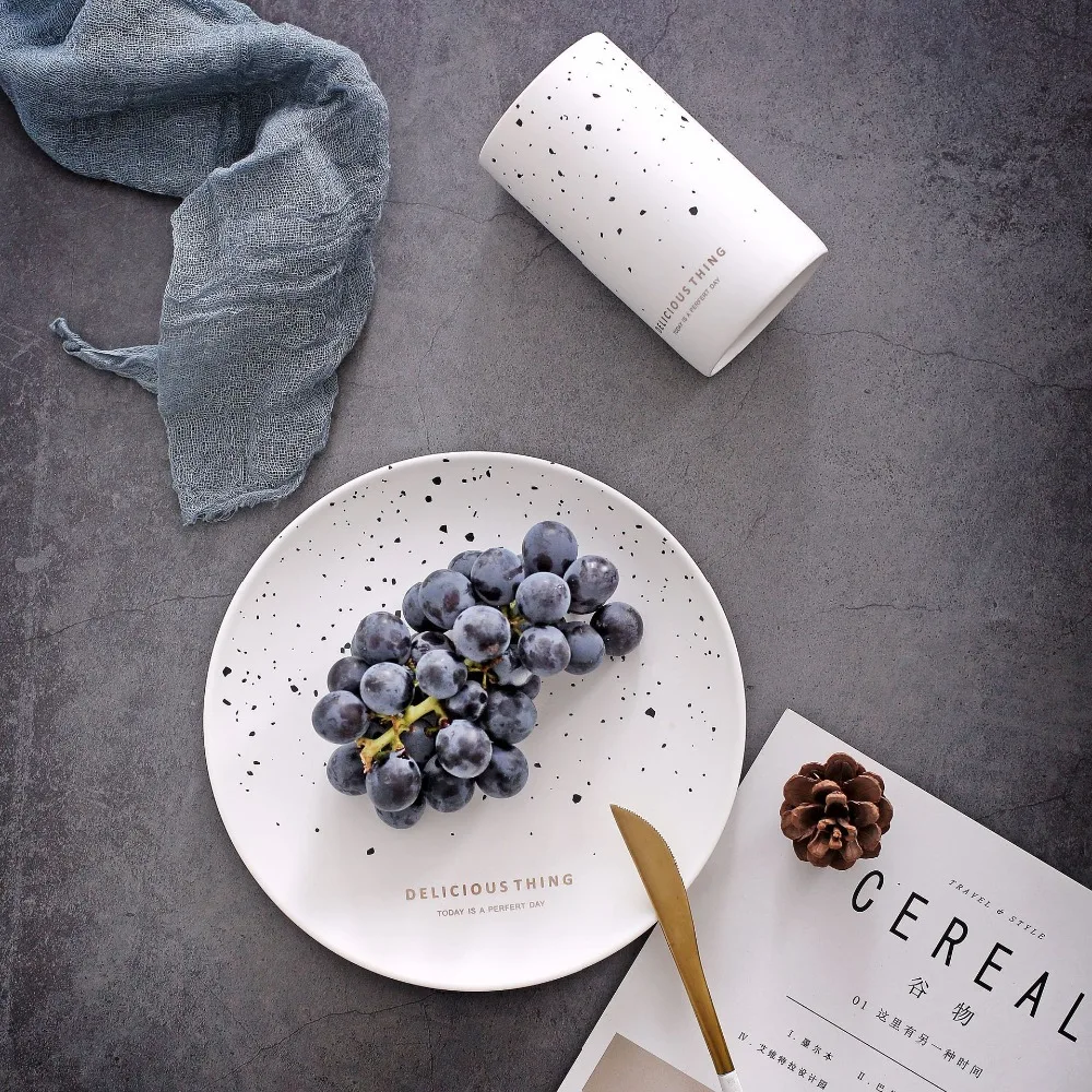 Белая простая кофейная кружка для здоровья новинка керамическая небесно