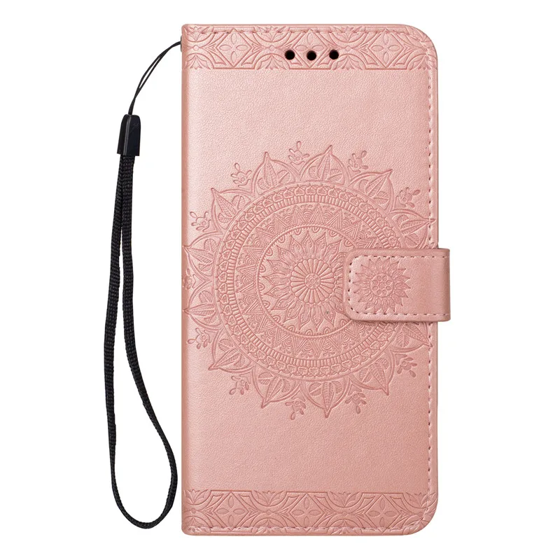 Потрясающий флип кошелек чехол для телефона с цветочным узором huawei P9 mate 20 pro P10 lite