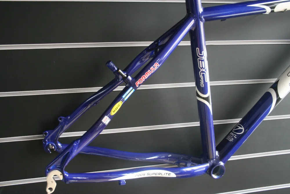 JBCpro штормовой алюминиевый сплав MTB рама 26 &quot18&quot белый/синий прозрачный сток цена