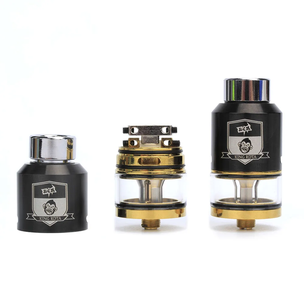Катушка отец король RDTA стиль 810 RDA RTA 3,5 мл емкость 25 мм испаритель бак для бокс мод для электронных сигарет кальян Vape Атомайзер