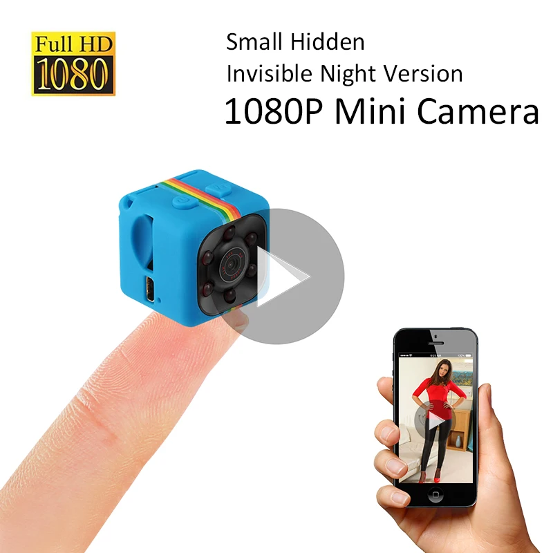1 шт. 12MP SQ11 микро Камера HD 1080P DV Мини спортивная Видеорегистраторы для автомобилей