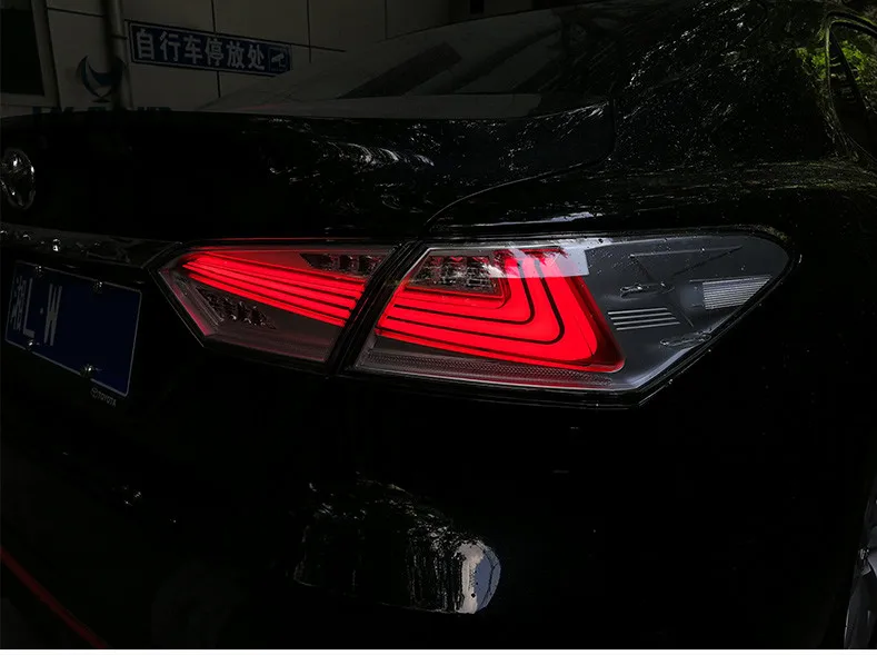 Автомобильный задний светильник VLAND factory для Camry, светодиодный задний светильник для Camry, задний фонарь, сигнал поворота с секвенным индикатором, задний светильник
