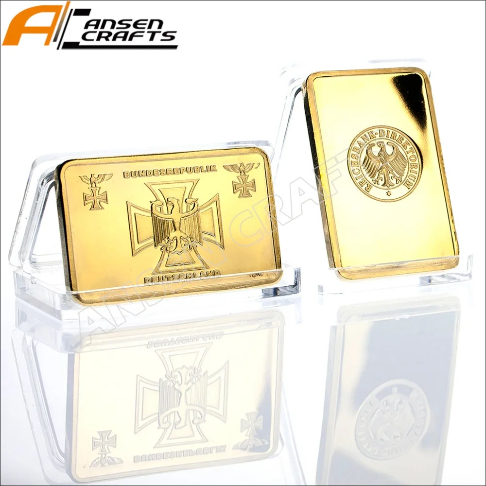 

Reichsbank Direktorium Deutschland Bundesrepublik Gold Bullion Ingot Bar