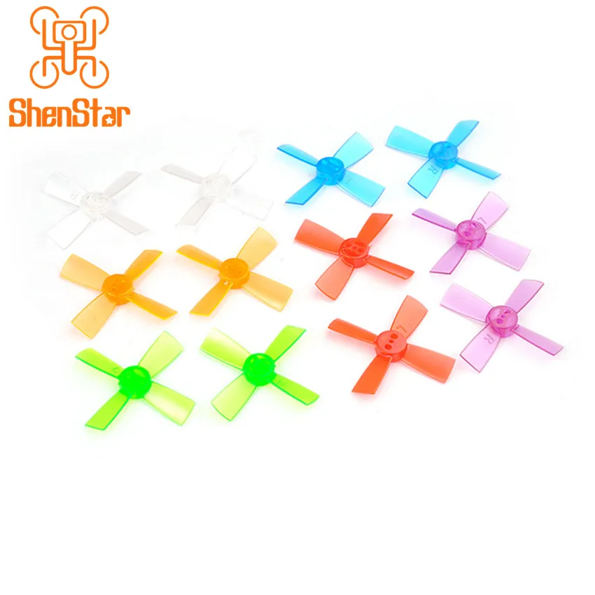 2 пары 1735 пропеллер 1,7 дюйма 43 мм PC Props 4- CW CCW Paddle для комнатных бесщеточных FPV Racer 1102/1103/1104/1105/1106 двигателей