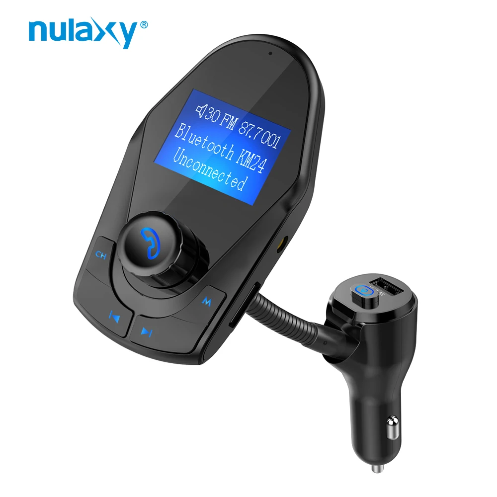 Автомобильный MP3 плеер Nulaxy fm передатчик Bluetooth автомобильный комплект