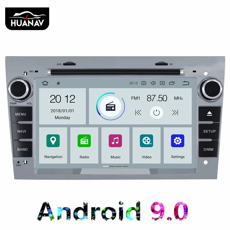 Android 9.0 автомобильный DVD плеер GPS навигация для Opel Astra H G J Antara VECTRA ZAFIRA Vauxhall автомобильное радио ленточный головной блок.