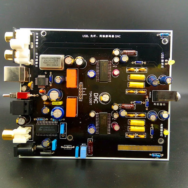 Lusya USB декодер DAC волокно коаксиальный декодирование OTG двойной параллельный TDA1305T компьютер внешняя температура аудио карта T0397