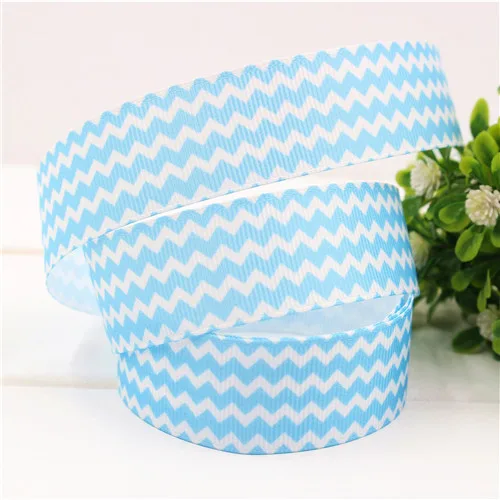 1612135, 1 ''25 мм геометрические узоры принт grosgrain лента, DIY handmadeHair аксессуары подарочная упаковка, декоративные материалы - Цвет: 6
