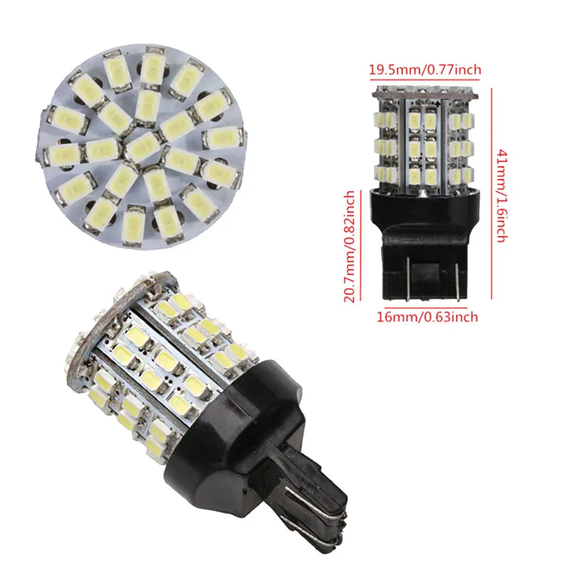 1 шт. T20 LED 64 SMD 1206 универсальная низкое энергопотребление высокая мощность стоп