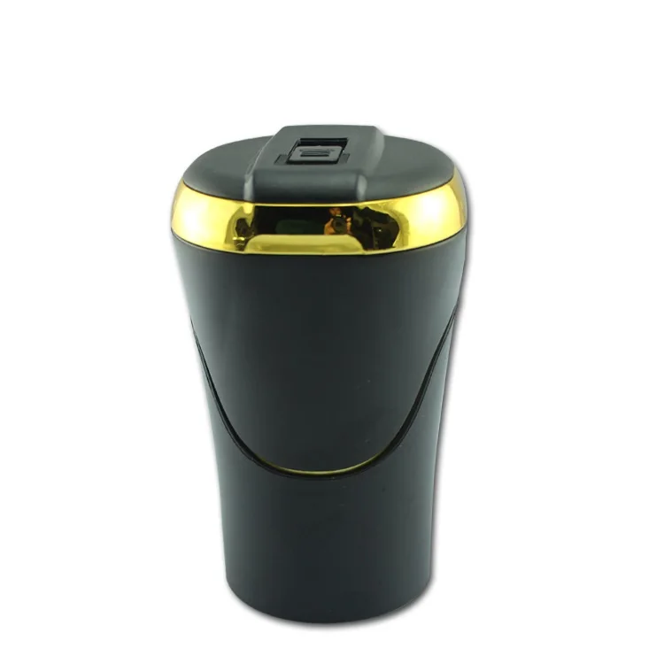 Съемный 2 в 1 Набор светильник для сигарет автомобильный подстаканник пепельница