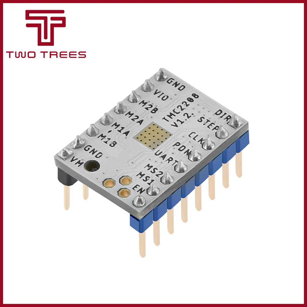 5 шт. TMC2208 шаговый двигатель бесшумный драйвер StepStick Бесшумная Отличная защита для 3D-принтера Sky V1.3 запчасти