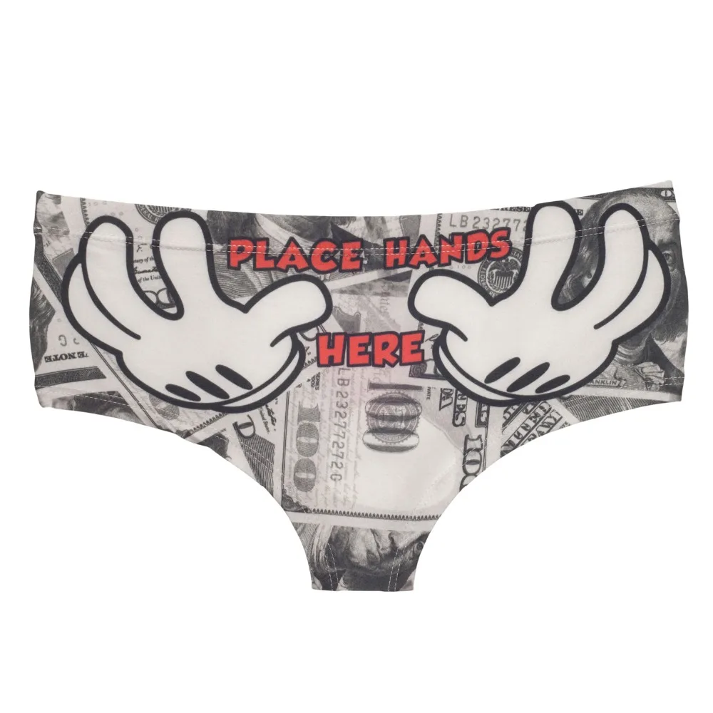 Nessaj женские трусики сексуальное нижнее белье для девочек милые с принтом сердца