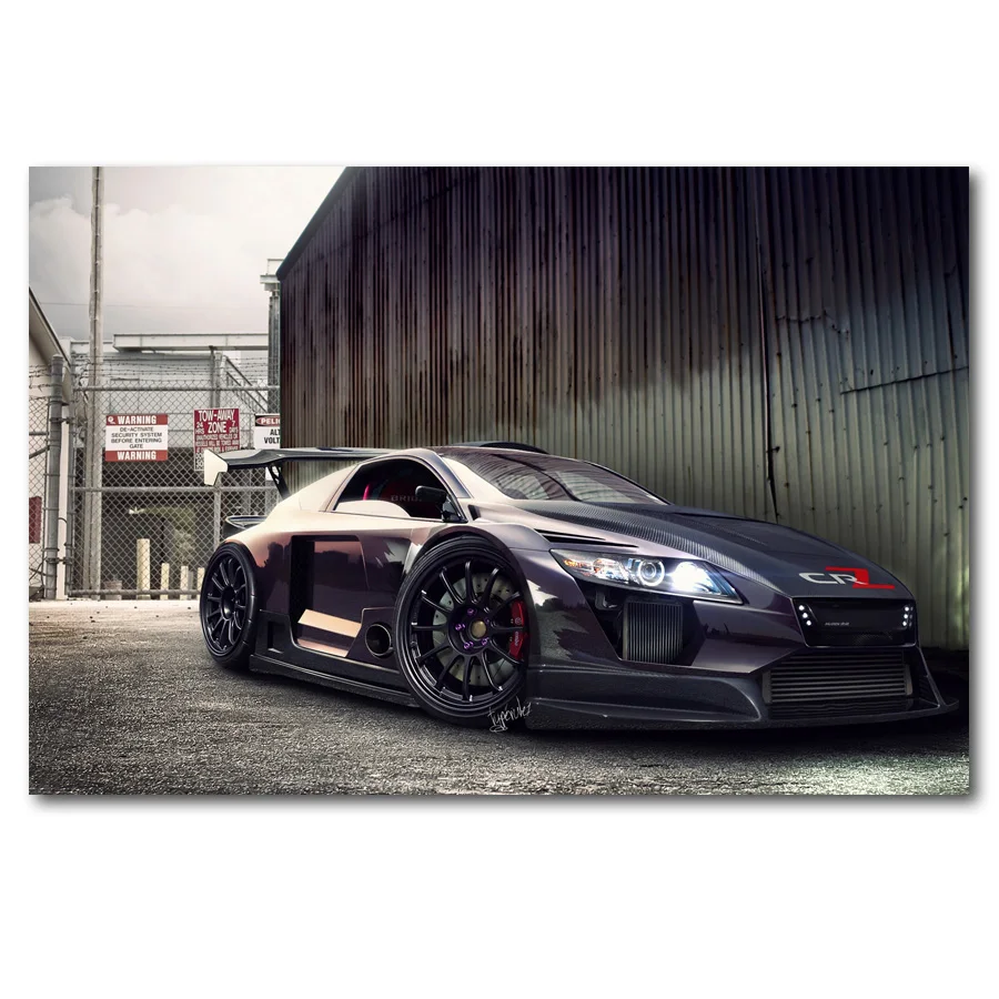 Honda CRZ Super Car Wall Art постер Холст Искусство принты художественные картины для декора гостиной