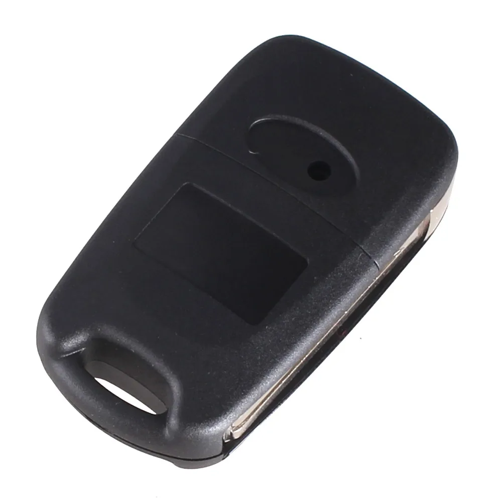 KEYYOU 3 кнопки автомобиля-Стайлинг Флип складной пульт дистанционного ключа