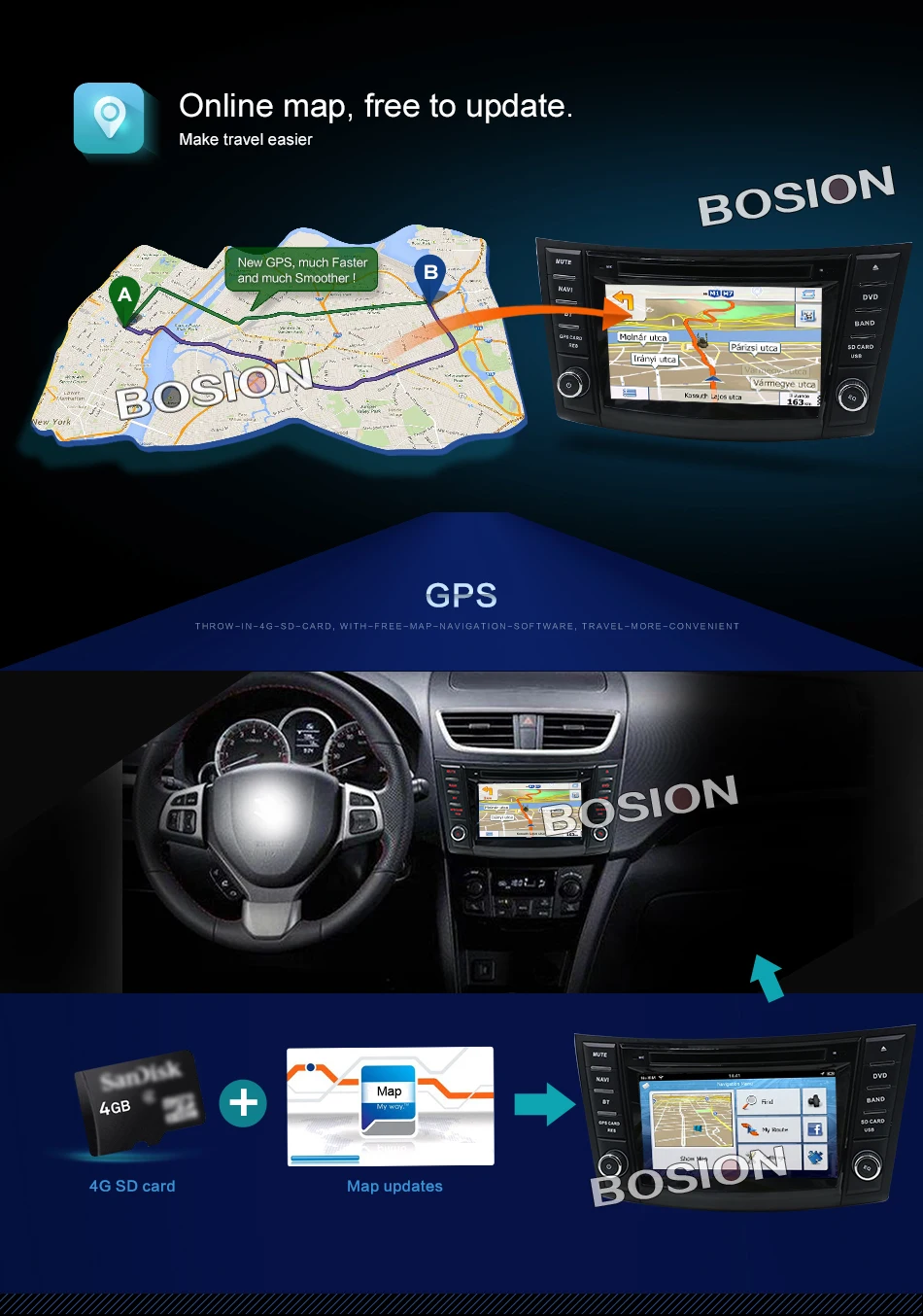Android 9,0 Восьмиядерный 2 ГБ+ 32 ГБ Автомобильный dvd-плеер для Suzuki Swift 2011- Автомобильный мультимедийный gps Навигатор Радио RDS BT wifi карта