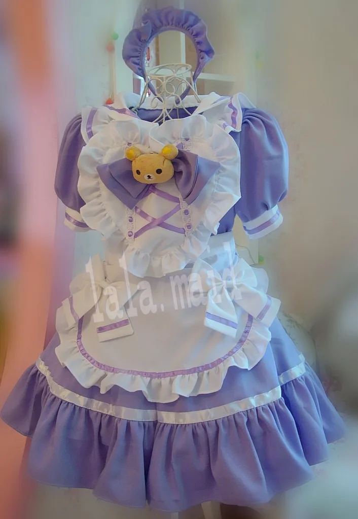 Оригинальный дизайн милое платье японской горничной для девочек матросский