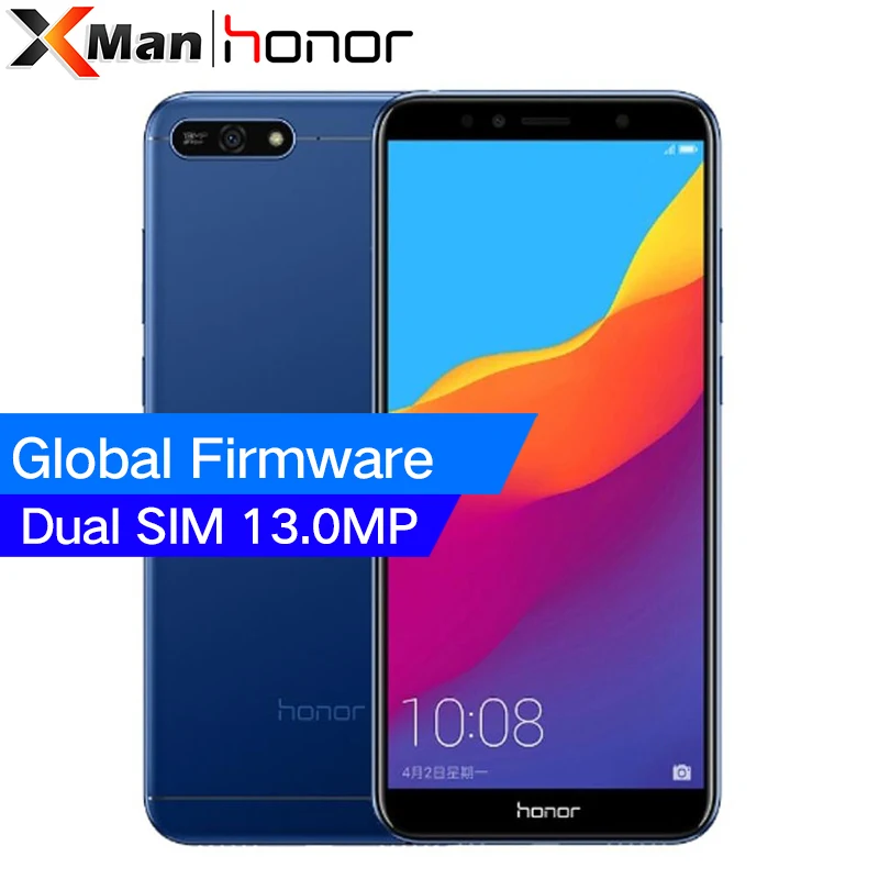 Смартфон Honor 7A 4G LTE с глобальной прошивкой 2 ГБ/3 Гб ОЗУ 32 ПЗУ 5 7 дюйма 3000 мАч